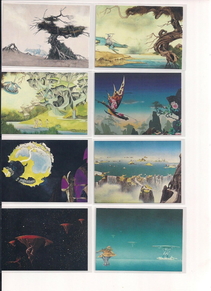Roger Dean Fantasy Art Trading Cards (1993) / Singles / Choose