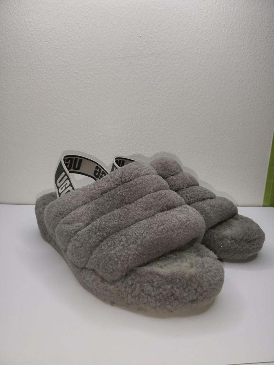 UGG Australia 1095119 Fluff Yeah Slide Slipper for Women, Size
