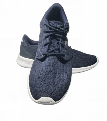 Adidas Cloudfoam QT Racer Womens Size 6 Sneaker Navy Blue ART B89846