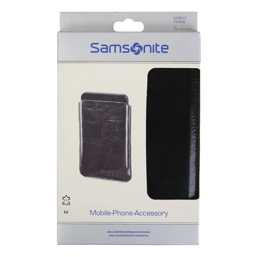 Samsonite Toledo 7" Leder-Tasche Hülle schwarz für Tablet PC eBook-Reader Etui - Bild 4 von 4