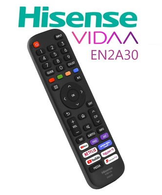Original Hisense EN2A30 Fernbedienung für 2020 / 2021 VIDAA TV s