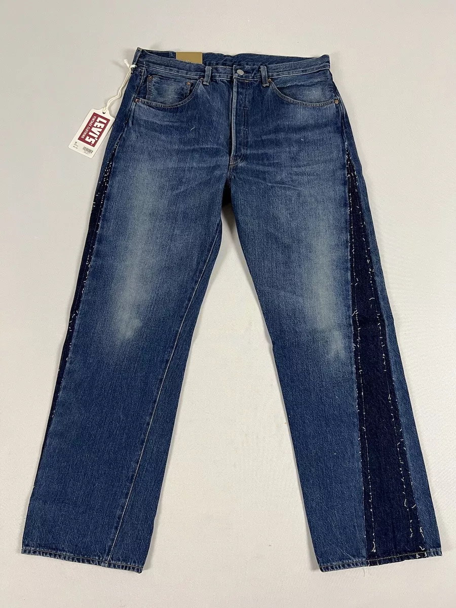 LEVIS VINTAGE CLOTHING LVC 1955 501 SELVEDGE JEANS SILENT SPRING 36X32 NWT