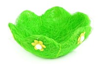 * Deko-Korb Aus Ostergras | GrüNer Osterkorb KöRbchen Nest Ostereier-Korb