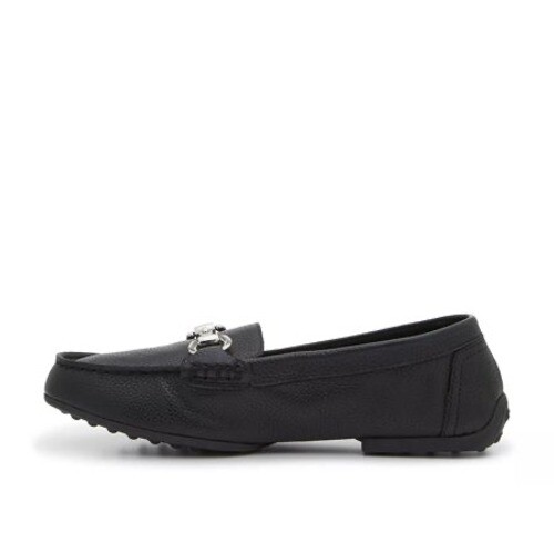 NIB Kelly & Katie Loafers Driving Moccasins Leather Upper Black Size 7 Horsebit - Picture 19 of 21