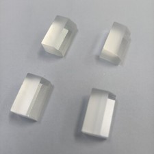 Defective 8PCS Optical Glass Trapezoid Mirror Prism Rainbow Physics Teaching