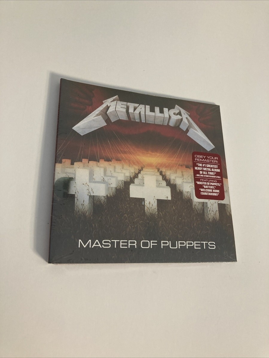 LLICA マスターオブパペッツ ブラックアルバム レコード Metallica : Master Of Puppets CD Digipak Blackened Recordings (NEW