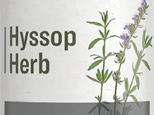 HYSSOP FLOWERING HERB Single Liquid Extract Herbal Tincture Made in USA
