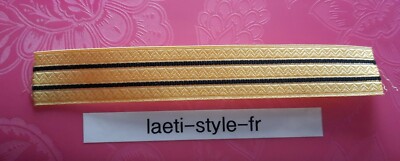 R0316 Galonband Grade ca. 14cm vergoldet Kapitän für Patch Scheide etc 