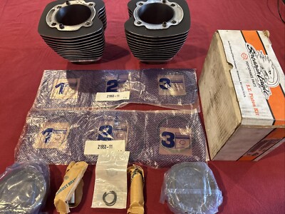 Harley Davidson Screaming Eagle 22503-07a Piston Kit + 110 Honed Cylinders NEW!