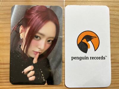 ITZY BORN TO BE LIMITED VER. JYPSHOP POB PHOTO CARD RYUJIN YEJI