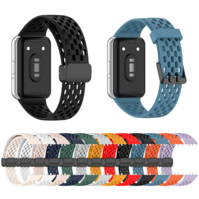 Replacement Silicone Watch Strap Samsung Bracelet Galaxy Fit 3 (SM-R390) Band