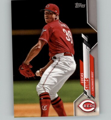 2020 Topps Mini On Demand LUCAS SIMS Base Mini Reds #496