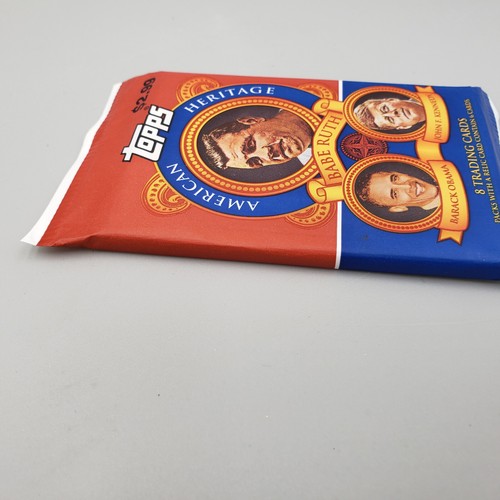 2008 Topps American Heritage President Heroes Sealed Trading Card Pack - Picture 4 of 5