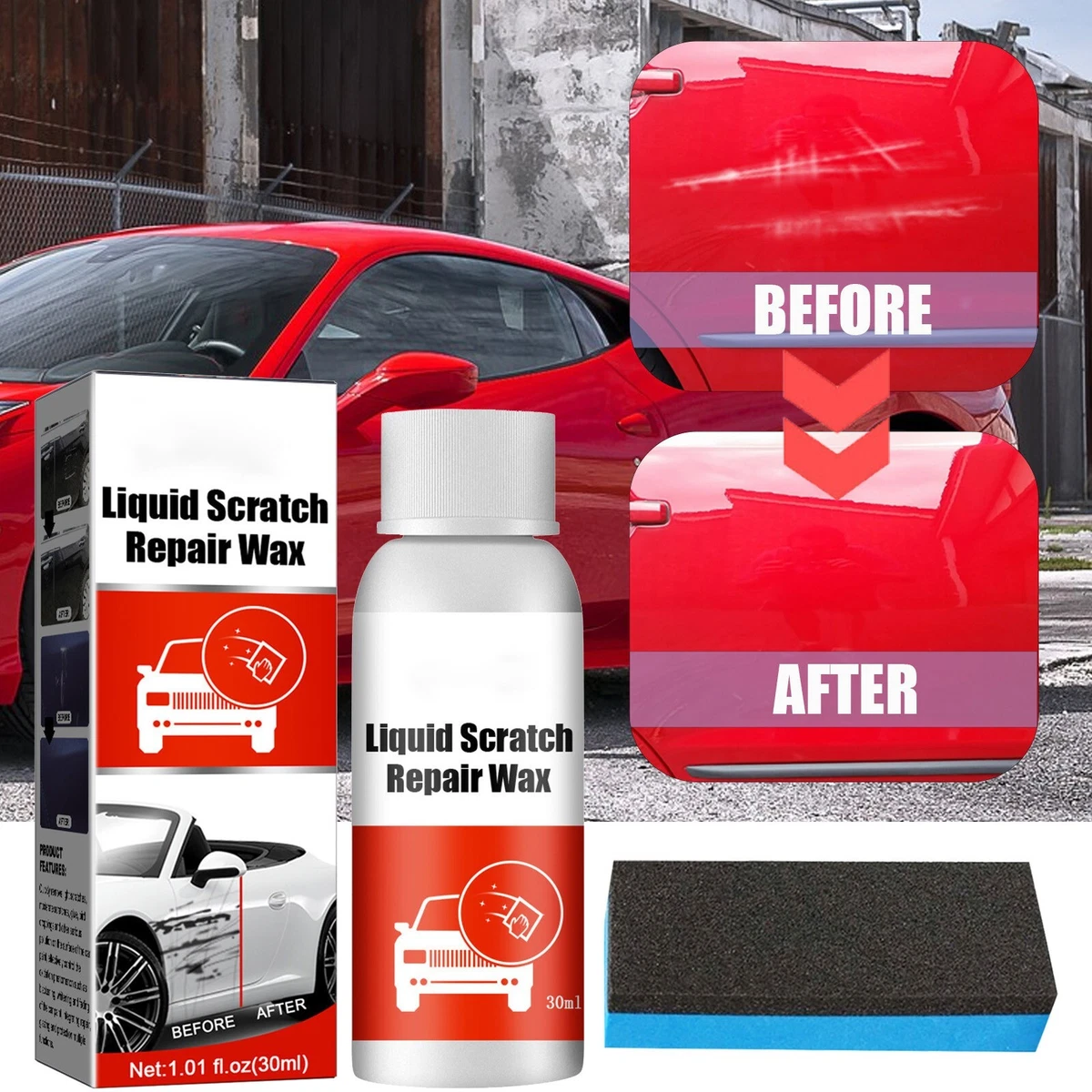 Car Scratch Remover Repair Kit, Ultimate Paint Restorer, Car, Car Paint