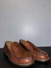 Mens Clarks Craft Master Oliver Penny Loafer - Tan Leather, Size 11 M US