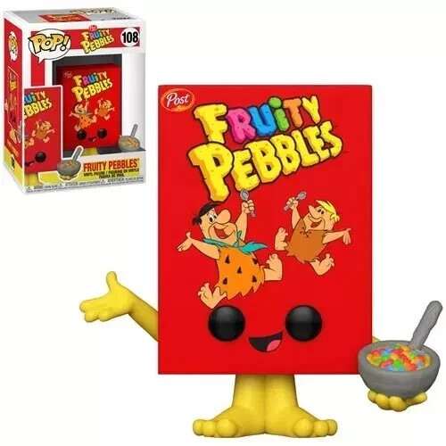 Funko Pop! Ad Icons: Post - Fruity Pebbles Cereal Box Vinyl Figure #108 #56217