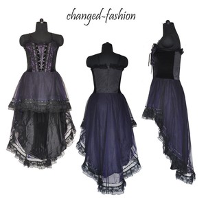 gothic corset dress plus size