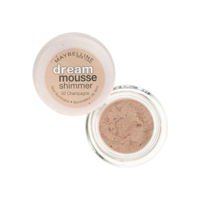 Authentic Maybelline Dream Mousse Shimmer Face Illuminator 02 Champagne Glow