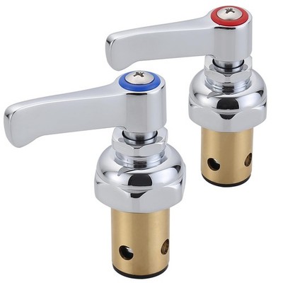 Hot and Cold Side Handle Stem Assembly for T&S Brass Eterna Spindle Assembly,...