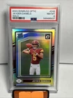 2024 Donruss Optic Jayden Daniels Holo Rated Rookie #248 Commanders PSA 8