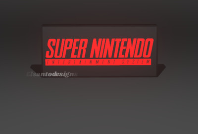 SUPER NINTENDO SNES LIGHTBOX KIT FREE SHIPPING