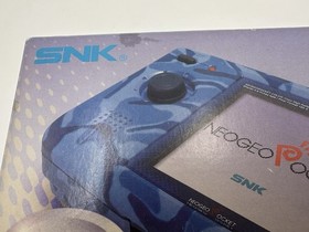 Neo Geo Pocket Color SNK Console Camouflage Blue with Box