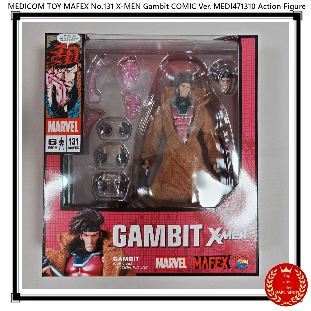 Buy Medicom Toy Mafex X-Men Gambit Comic Ver. Action Figure online