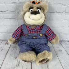 VTG Real Talkin' Wisecrackin' Bubba Talking Plush Bear 1997 TYCO Doll works read