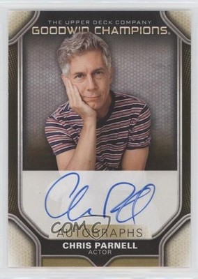 2024 Upper Deck Goodwin Champions Auto Chris Parnell #A-CP Auto 1mx6