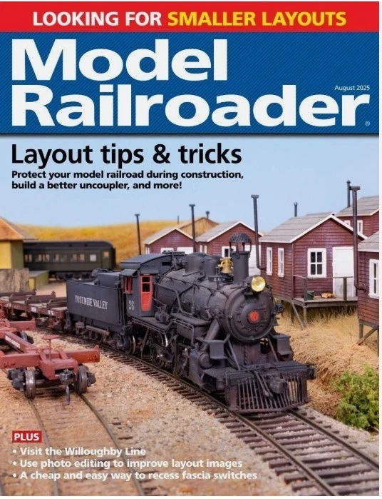 Model Railroader Magazine (US) Issue Aug 2025/ LAYOUT TIPS & TRICKS - Image 2 of 3