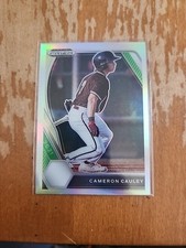 Baseball Card Single 2021 Panini Prizm Draft Picks Cameron Cauley Silver NM B602