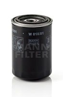 MANN-FILTER ÖLfilter W 818/81 FüR Daihatsu Passend FüR Nissan Toyota VW