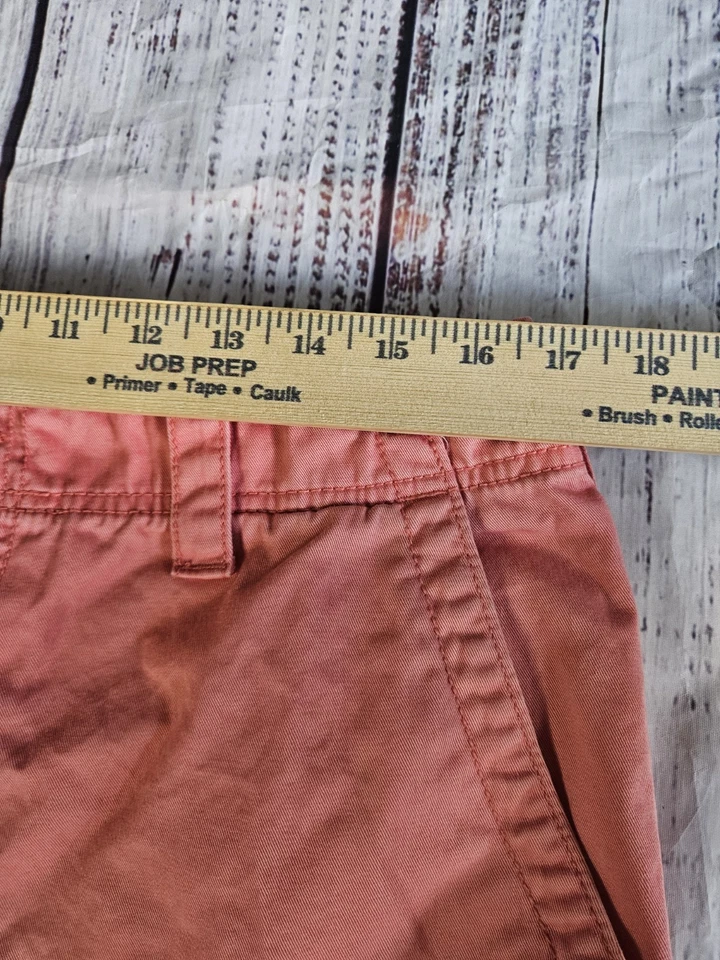 American Rag CIE Coral Cargo Shorts Men’s 34 Y2K Style Cotton Casual Pockets - Image 4 of 4