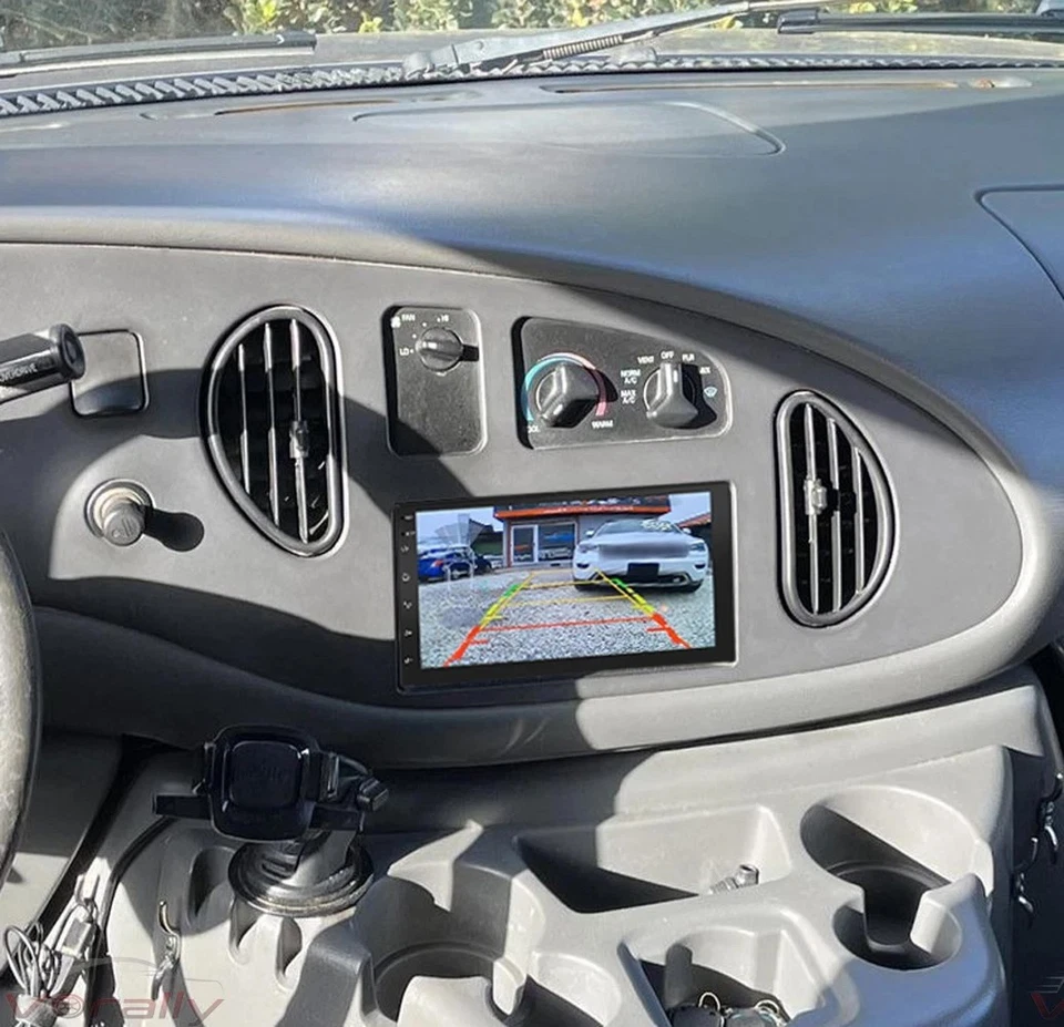 For 1998-2008 Ford E150 E250 E350 Super Duty Carplay Stereo Radio Android15 GPS - Image 4 of 4