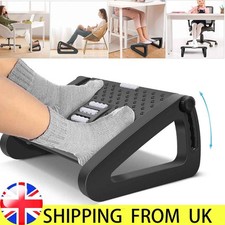 Adjustable Office Foot Rest Under Desk Computer Footrest Leg Rest Ergonomic