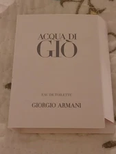 Girogio Armani Acqua Di Gio Eau De Toilette Spray Sample New