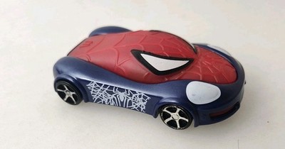 2014 Light-Up Spider-Man Car 3.75'' McDonald's #3 Amazing Spider-Man 2  Toy Ty51