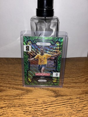 2026 Monopoly FIFA World Cup Prizm Pele Four Corners Green Color Match Brazil