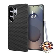NEW Spigen Liquid Air Case Galaxy S25 Ultra Shockproof Slim Matte Black ACS08953