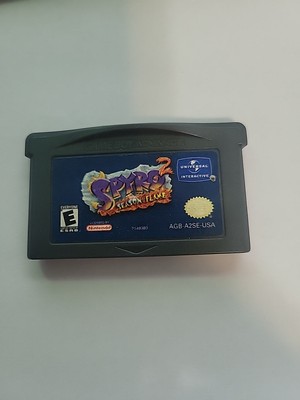 Spyro 2 Season of Flame Nintendo Gameboy Advance Cartridge