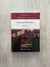 Criminal Procedure Adjudication Levenson Chem...