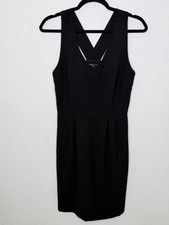 Banana Republic Dress Size 2 Black Sleeveless Career Party Cocktail