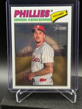 Orion Kerkering 2026 Topps Heritage Chrome Base #300 - Philadelphia Phillies
