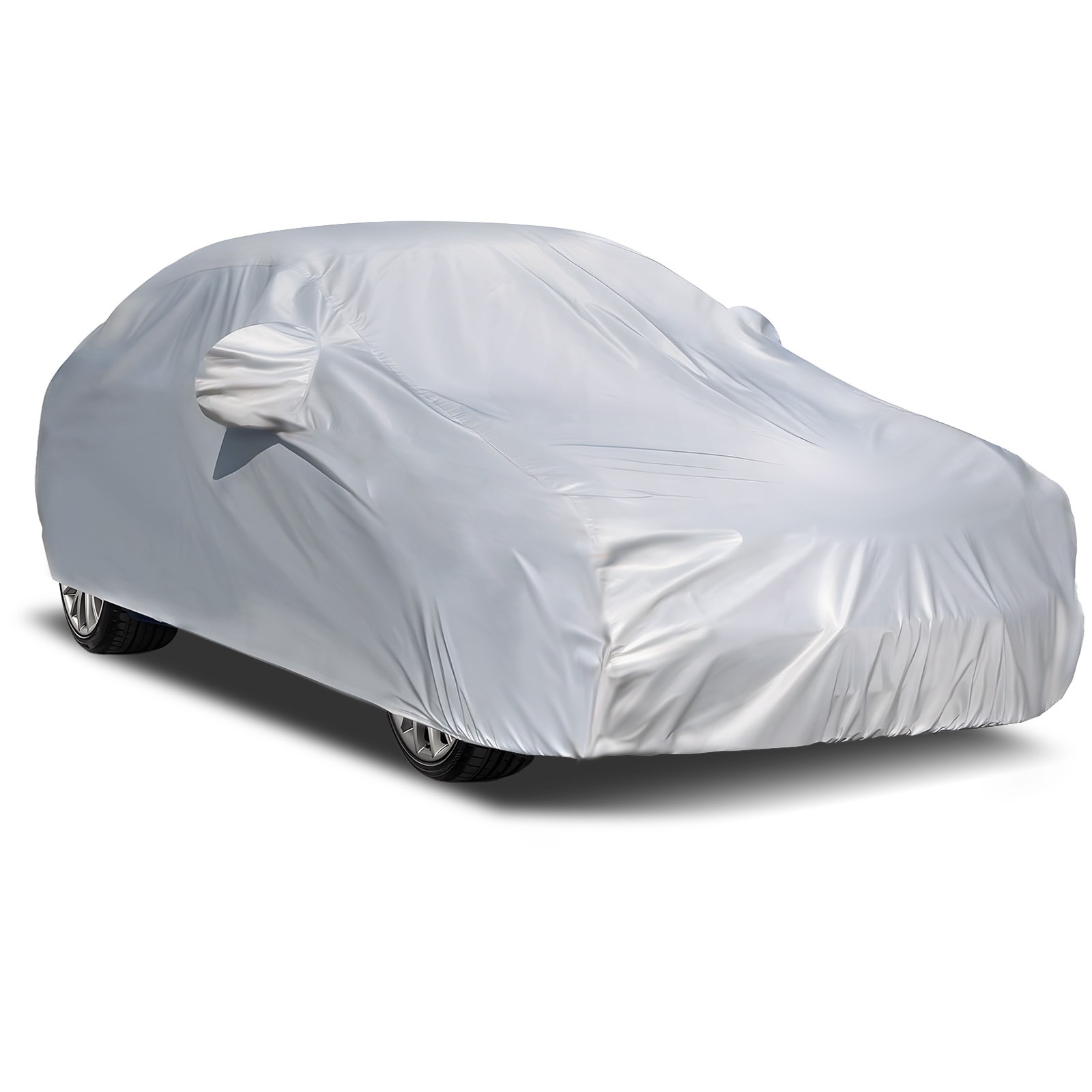 Full Car Cover Waterproof Sun UV Snow Dust Rain Resistant Car Protection XL Size