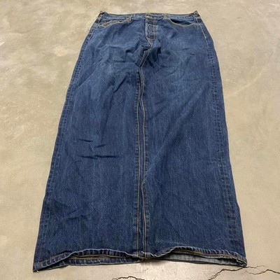 Vintage y2k 90s red monkey company rmc selvedge denim grunge faded jeans