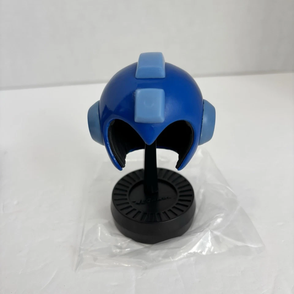 NEW Mega Man Mini Helmet Replica Blue Mega Buster Capcom Loot Crate Exclusive - Image 2 of 4