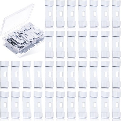 30 Pcs Vertical Blind Repair Tabs Kit Vane Savers Blind Repair Clips - Easy Use