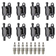 Bosch Ignition Coils And Ngk Spark Plugs Kit For Saab 9-7x 05-09 5.3l6.0l