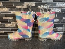 Girls Light Up Rain Boots