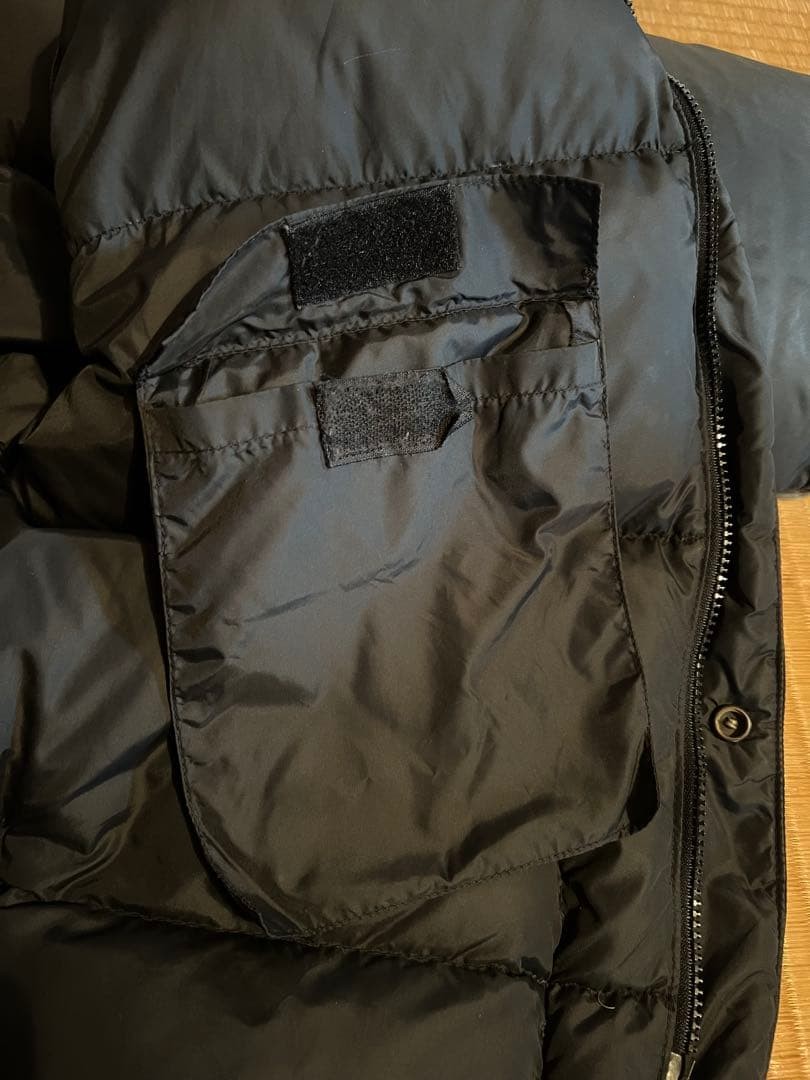Schott leather switching down jacket - image 8